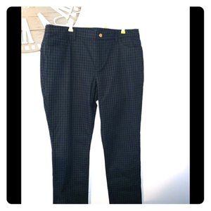 Lauren Ralph Lauren green/blue plaid pants 16